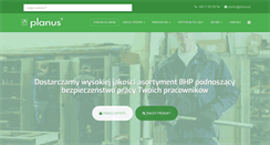 Desktop Screenshot of planus.com.pl